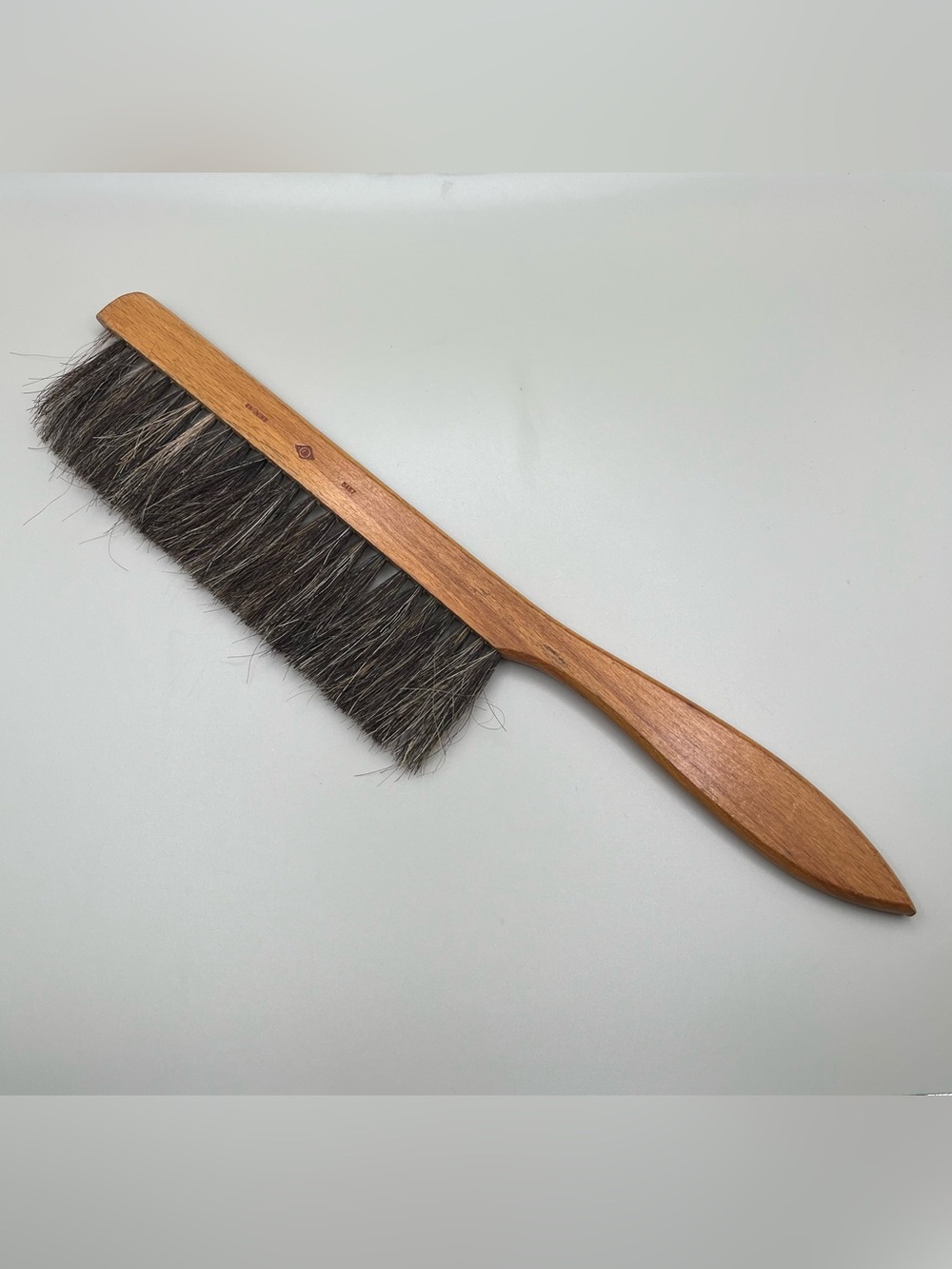 Vintage Bruning 3457 Horsehair Drafting Brush Architect Engineer Art Mid Century